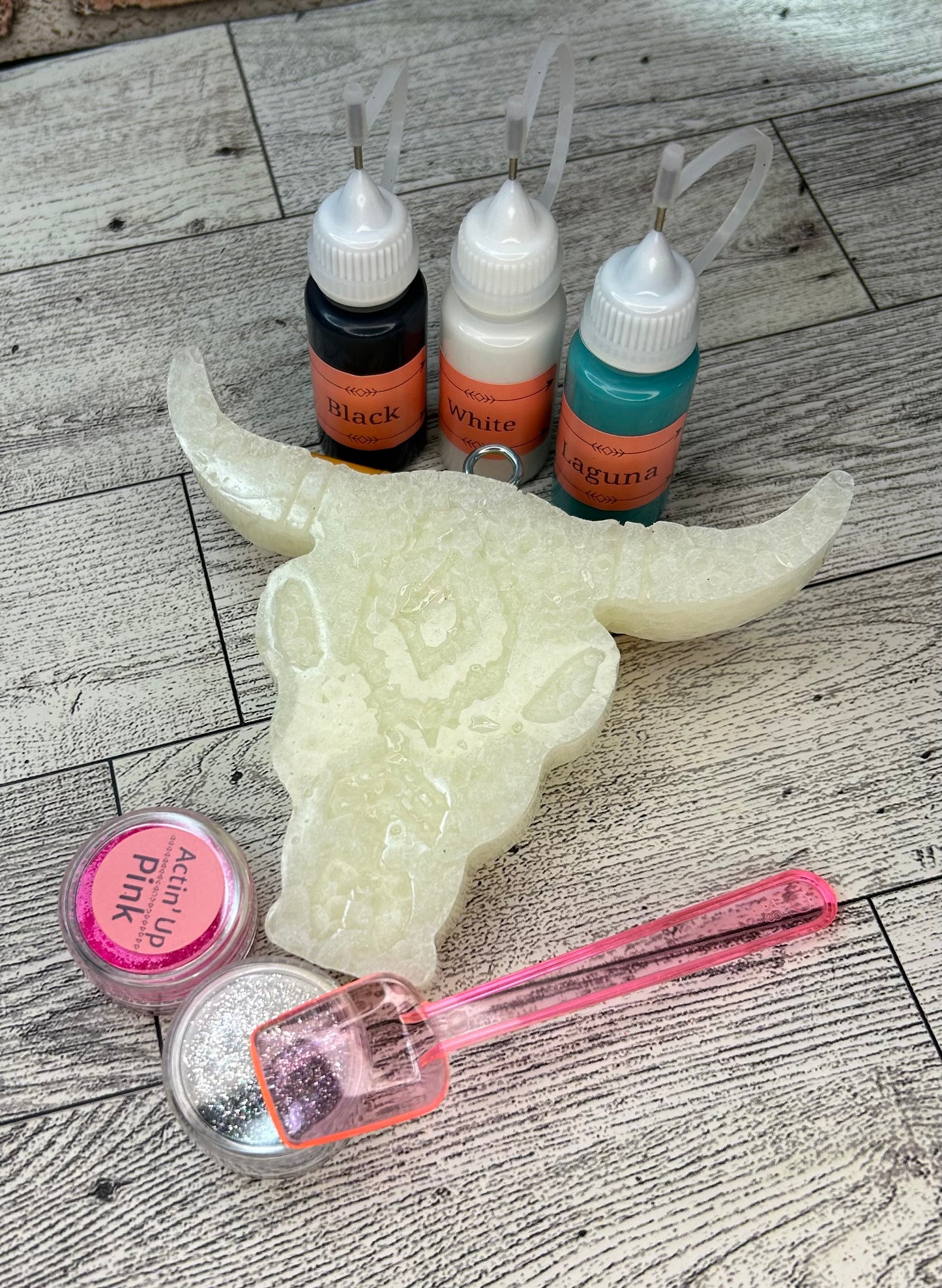 Bull Skull Freshie Decorating Kit