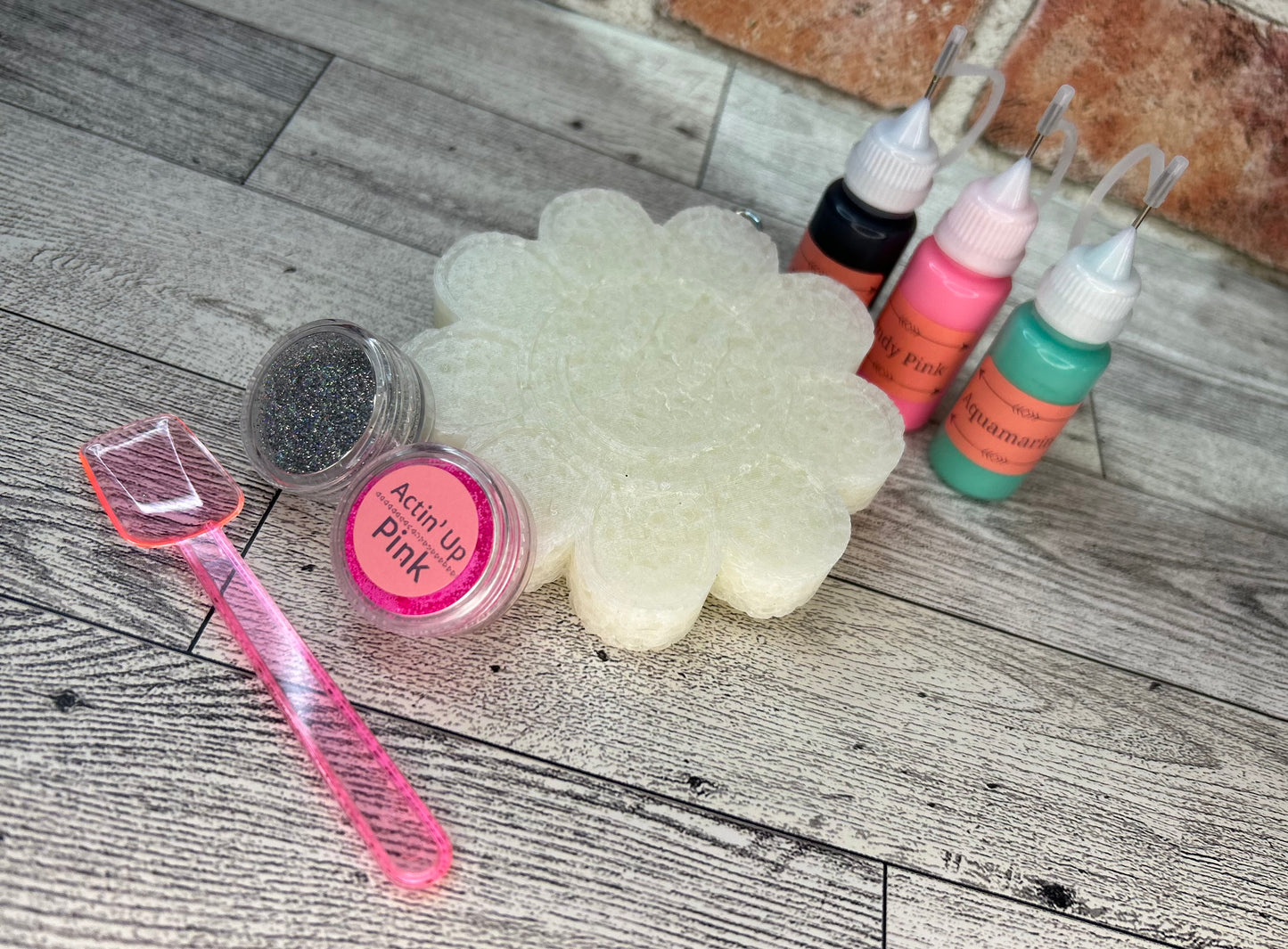 Flower Smiley Freshie Decorating Kit